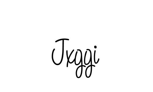 Make a beautiful signature design for name Jxggi. With this signature (Angelique-Rose-font-FFP) style, you can create a handwritten signature for free. Jxggi signature style 5 images and pictures png