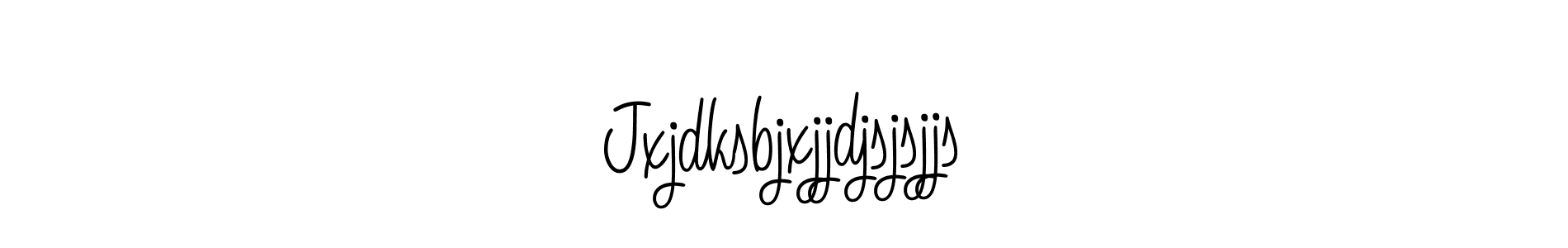 Make a beautiful signature design for name Jxjdksbjxjjdjsjsjjs. Use this online signature maker to create a handwritten signature for free. Jxjdksbjxjjdjsjsjjs signature style 5 images and pictures png