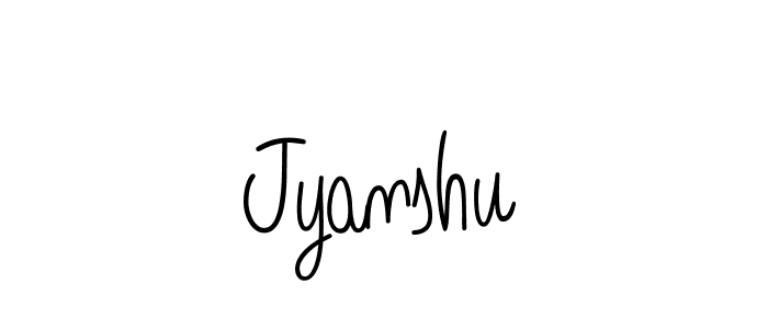 How to make Jyanshu name signature. Use Angelique-Rose-font-FFP style for creating short signs online. This is the latest handwritten sign. Jyanshu signature style 5 images and pictures png