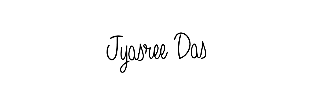 The best way (Angelique-Rose-font-FFP) to make a short signature is to pick only two or three words in your name. The name Jyasree Das include a total of six letters. For converting this name. Jyasree Das signature style 5 images and pictures png