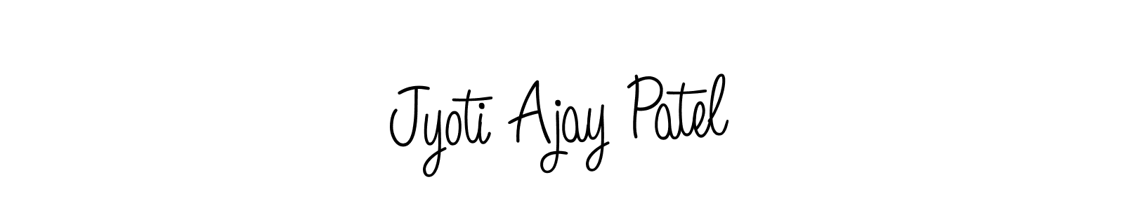 Here are the top 10 professional signature styles for the name Jyoti Ajay Patel. These are the best autograph styles you can use for your name. Jyoti Ajay Patel signature style 5 images and pictures png