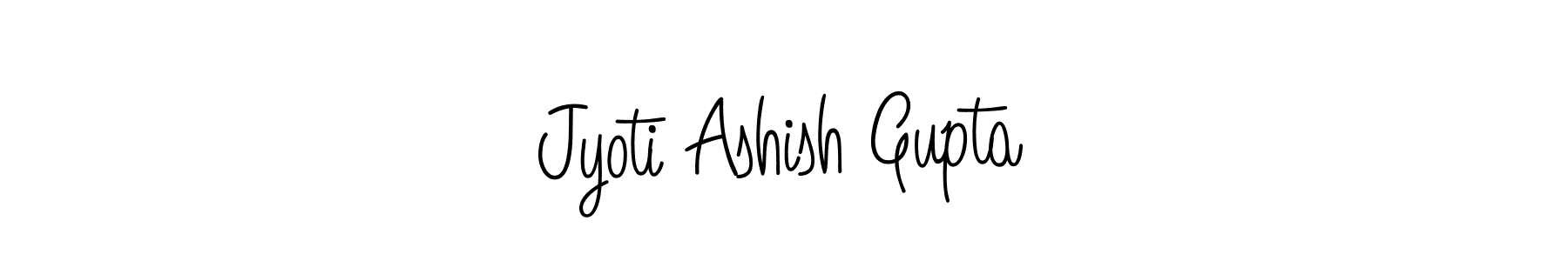 How to make Jyoti Ashish Gupta signature? Angelique-Rose-font-FFP is a professional autograph style. Create handwritten signature for Jyoti Ashish Gupta name. Jyoti Ashish Gupta signature style 5 images and pictures png