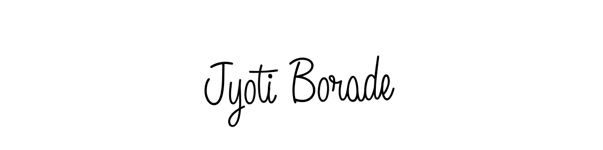 Here are the top 10 professional signature styles for the name Jyoti Borade. These are the best autograph styles you can use for your name. Jyoti Borade signature style 5 images and pictures png