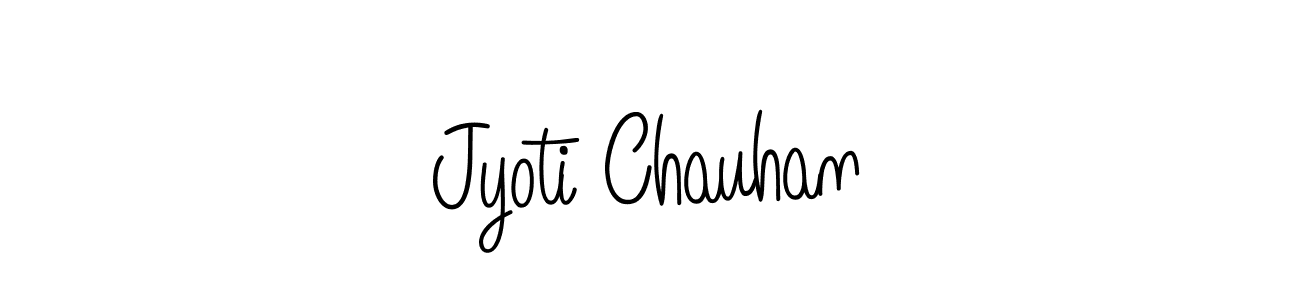 How to Draw Jyoti Chauhan signature style? Angelique-Rose-font-FFP is a latest design signature styles for name Jyoti Chauhan. Jyoti Chauhan signature style 5 images and pictures png