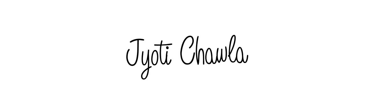 Angelique-Rose-font-FFP is a professional signature style that is perfect for those who want to add a touch of class to their signature. It is also a great choice for those who want to make their signature more unique. Get Jyoti Chawla name to fancy signature for free. Jyoti Chawla signature style 5 images and pictures png