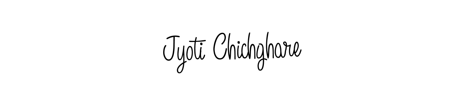 You can use this online signature creator to create a handwritten signature for the name Jyoti Chichghare. This is the best online autograph maker. Jyoti Chichghare signature style 5 images and pictures png