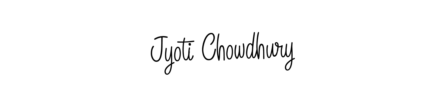 Also we have Jyoti Chowdhury name is the best signature style. Create professional handwritten signature collection using Angelique-Rose-font-FFP autograph style. Jyoti Chowdhury signature style 5 images and pictures png