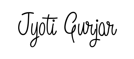 Download transparent PNG signature for name Jyoti Gurjar styled with Angelique-Rose-font-FFP font. Ready to paste directly into PDF and Word agreements. Jyoti Gurjar signature style 5 images and pictures png