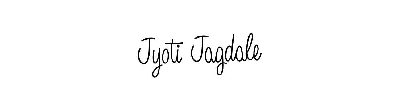 Also we have Jyoti Jagdale name is the best signature style. Create professional handwritten signature collection using Angelique-Rose-font-FFP autograph style. Jyoti Jagdale signature style 5 images and pictures png