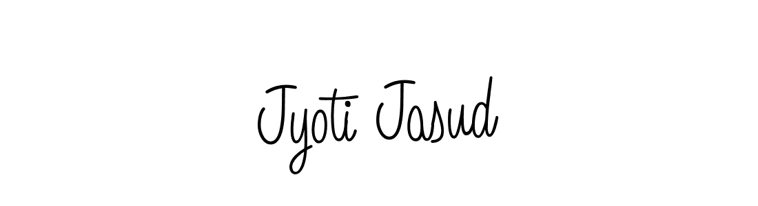 Make a beautiful signature design for name Jyoti Jasud. Use this online signature maker to create a handwritten signature for free. Jyoti Jasud signature style 5 images and pictures png