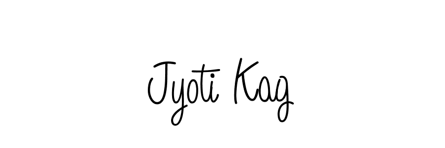 Create a beautiful signature design for name Jyoti Kag. With this signature (Angelique-Rose-font-FFP) fonts, you can make a handwritten signature for free. Jyoti Kag signature style 5 images and pictures png