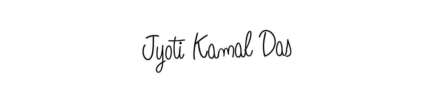 How to make Jyoti Kamal Das name signature. Use Angelique-Rose-font-FFP style for creating short signs online. This is the latest handwritten sign. Jyoti Kamal Das signature style 5 images and pictures png