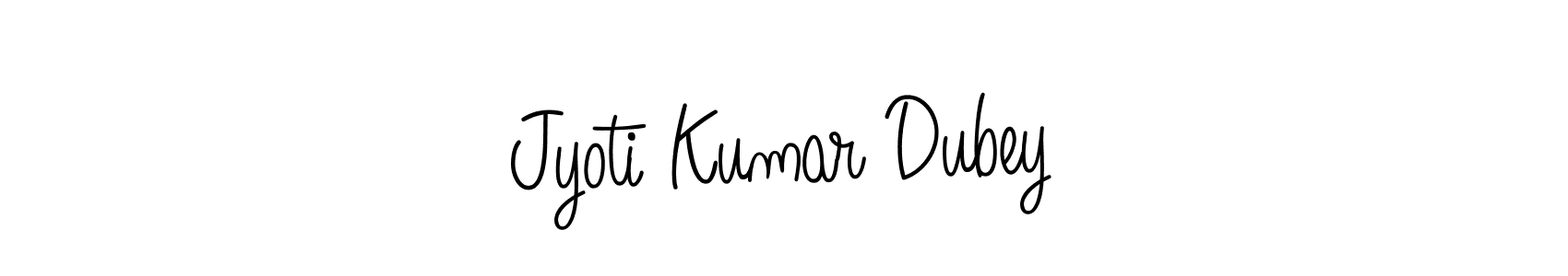 Also we have Jyoti Kumar Dubey name is the best signature style. Create professional handwritten signature collection using Angelique-Rose-font-FFP autograph style. Jyoti Kumar Dubey signature style 5 images and pictures png
