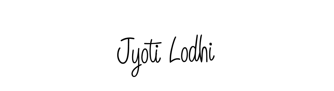 Make a beautiful signature design for name Jyoti Lodhi. Use this online signature maker to create a handwritten signature for free. Jyoti Lodhi signature style 5 images and pictures png