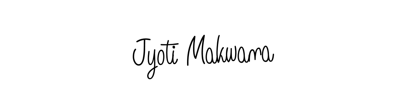 Angelique-Rose-font-FFP is a professional signature style that is perfect for those who want to add a touch of class to their signature. It is also a great choice for those who want to make their signature more unique. Get Jyoti Makwana name to fancy signature for free. Jyoti Makwana signature style 5 images and pictures png