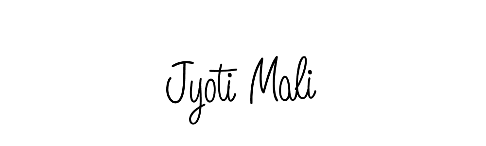 Also we have Jyoti Mali name is the best signature style. Create professional handwritten signature collection using Angelique-Rose-font-FFP autograph style. Jyoti Mali signature style 5 images and pictures png