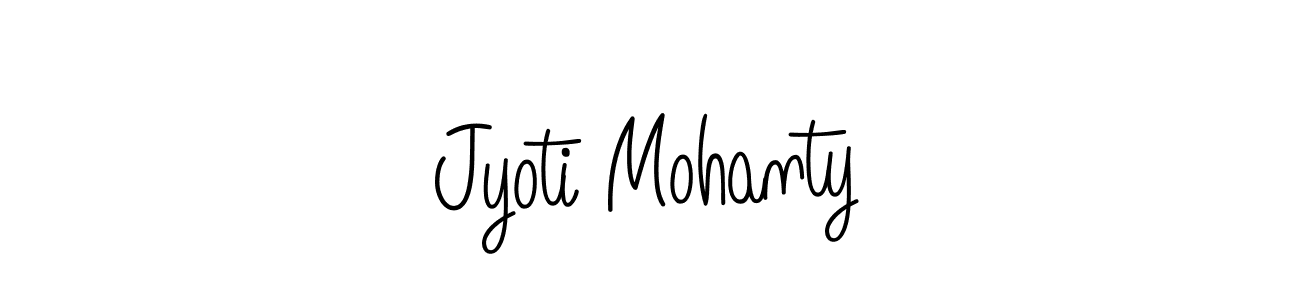 Also we have Jyoti Mohanty name is the best signature style. Create professional handwritten signature collection using Angelique-Rose-font-FFP autograph style. Jyoti Mohanty signature style 5 images and pictures png