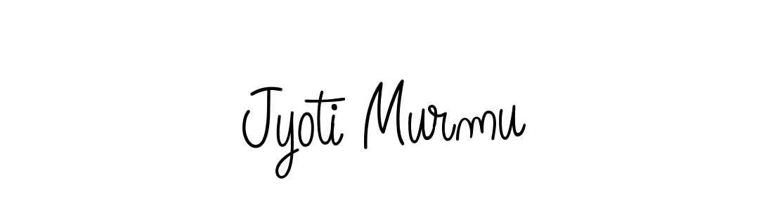 Jyoti Murmu stylish signature style. Best Handwritten Sign (Angelique-Rose-font-FFP) for my name. Handwritten Signature Collection Ideas for my name Jyoti Murmu. Jyoti Murmu signature style 5 images and pictures png