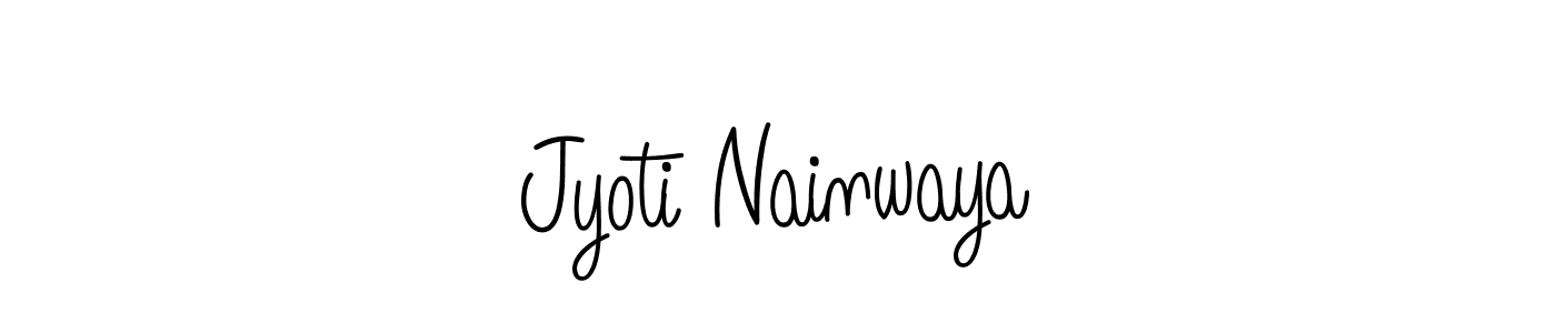 if you are searching for the best signature style for your name Jyoti Nainwaya. so please give up your signature search. here we have designed multiple signature styles  using Angelique-Rose-font-FFP. Jyoti Nainwaya signature style 5 images and pictures png