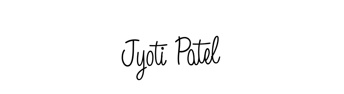 Make a beautiful signature design for name Jyoti Patel. Use this online signature maker to create a handwritten signature for free. Jyoti Patel signature style 5 images and pictures png