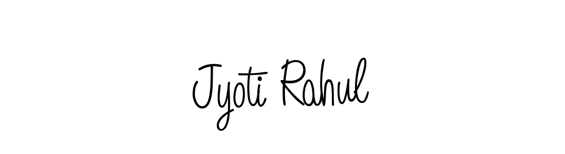 Check out images of Autograph of Jyoti Rahul name. Actor Jyoti Rahul Signature Style. Angelique-Rose-font-FFP is a professional sign style online. Jyoti Rahul signature style 5 images and pictures png