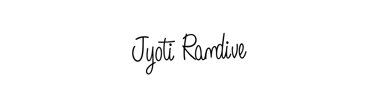 How to Draw Jyoti Randive signature style? Angelique-Rose-font-FFP is a latest design signature styles for name Jyoti Randive. Jyoti Randive signature style 5 images and pictures png