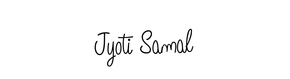 How to make Jyoti Samal signature? Angelique-Rose-font-FFP is a professional autograph style. Create handwritten signature for Jyoti Samal name. Jyoti Samal signature style 5 images and pictures png