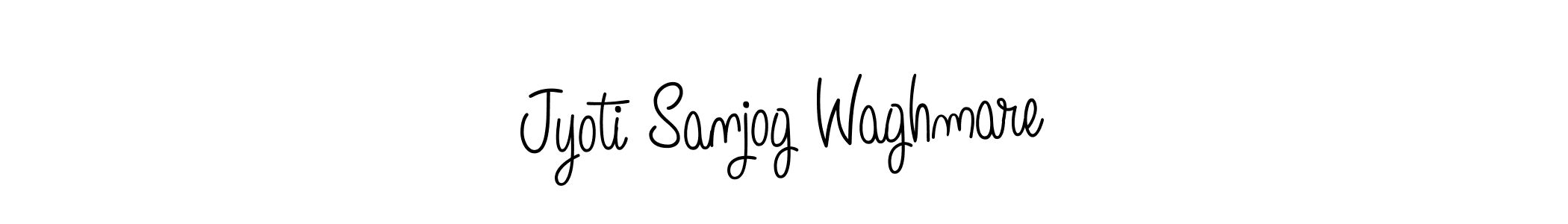 Angelique-Rose-font-FFP is a professional signature style that is perfect for those who want to add a touch of class to their signature. It is also a great choice for those who want to make their signature more unique. Get Jyoti Sanjog Waghmare name to fancy signature for free. Jyoti Sanjog Waghmare signature style 5 images and pictures png