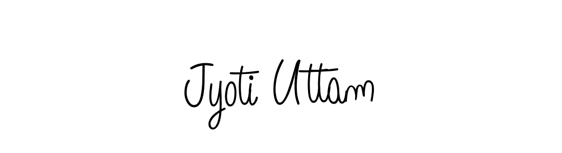 It looks lik you need a new signature style for name Jyoti Uttam. Design unique handwritten (Angelique-Rose-font-FFP) signature with our free signature maker in just a few clicks. Jyoti Uttam signature style 5 images and pictures png