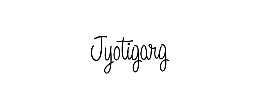 Design your own signature with our free online signature maker. With this signature software, you can create a handwritten (Angelique-Rose-font-FFP) signature for name Jyotigarg. Jyotigarg signature style 5 images and pictures png