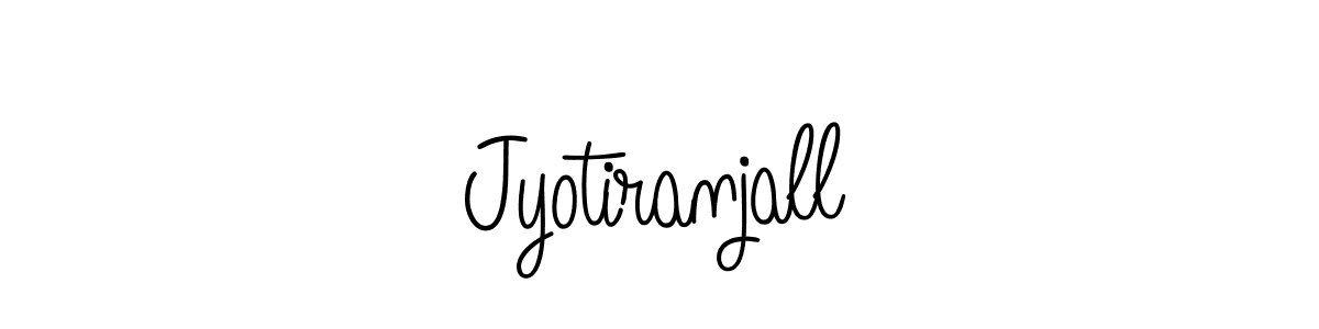 Create a beautiful signature design for name Jyotiranjall. With this signature (Angelique-Rose-font-FFP) fonts, you can make a handwritten signature for free. Jyotiranjall signature style 5 images and pictures png