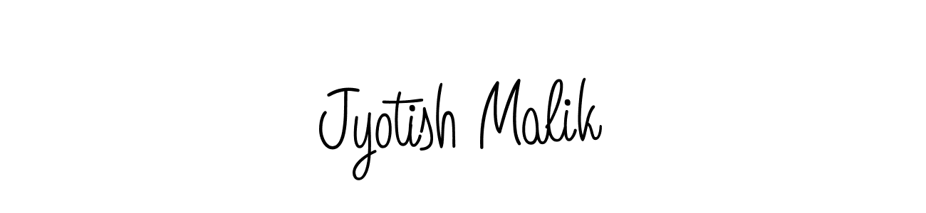 How to make Jyotish Malik signature? Angelique-Rose-font-FFP is a professional autograph style. Create handwritten signature for Jyotish Malik name. Jyotish Malik signature style 5 images and pictures png