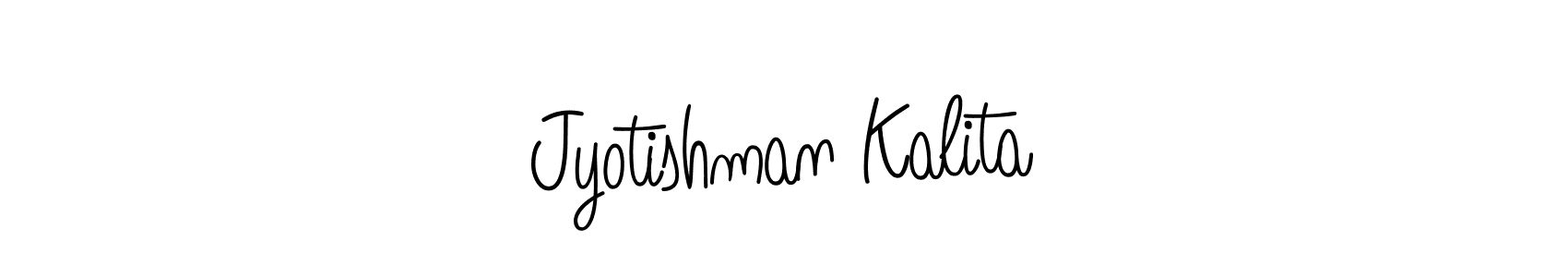 Also we have Jyotishman Kalita name is the best signature style. Create professional handwritten signature collection using Angelique-Rose-font-FFP autograph style. Jyotishman Kalita signature style 5 images and pictures png