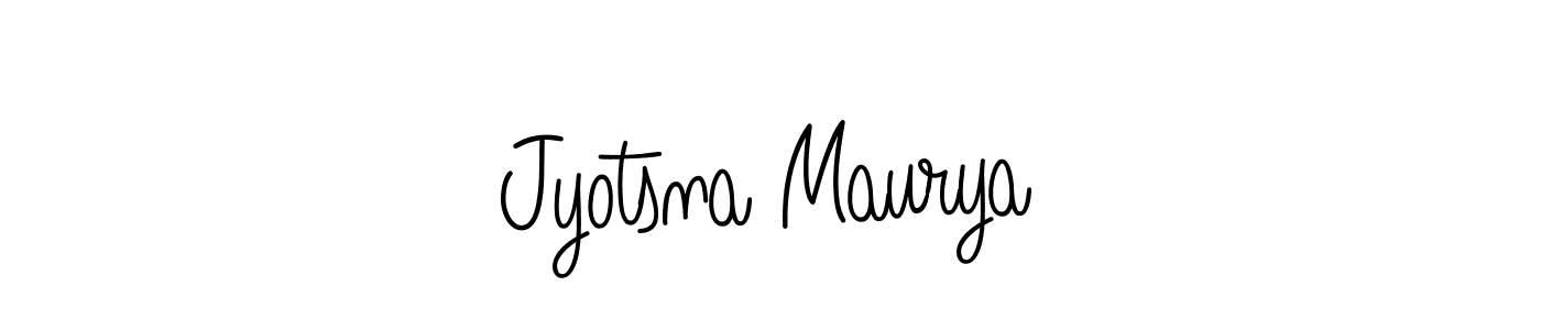 Also we have Jyotsna Maurya name is the best signature style. Create professional handwritten signature collection using Angelique-Rose-font-FFP autograph style. Jyotsna Maurya signature style 5 images and pictures png