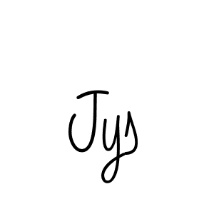 Create a beautiful signature design for name Jys. With this signature (Angelique-Rose-font-FFP) fonts, you can make a handwritten signature for free. Jys signature style 5 images and pictures png