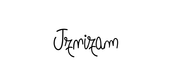 You should practise on your own different ways (Angelique-Rose-font-FFP) to write your name (Jznizam) in signature. don't let someone else do it for you. Jznizam signature style 5 images and pictures png