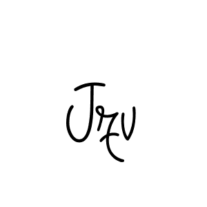 How to Draw Jzv signature style? Angelique-Rose-font-FFP is a latest design signature styles for name Jzv. Jzv signature style 5 images and pictures png