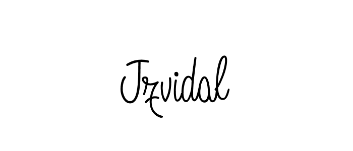 if you are searching for the best signature style for your name Jzvidal. so please give up your signature search. here we have designed multiple signature styles  using Angelique-Rose-font-FFP. Jzvidal signature style 5 images and pictures png