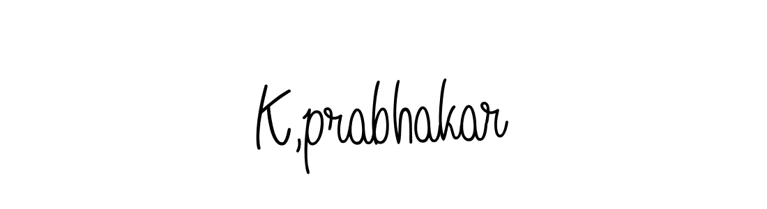 How to Draw K,prabhakar signature style? Angelique-Rose-font-FFP is a latest design signature styles for name K,prabhakar. K,prabhakar signature style 5 images and pictures png