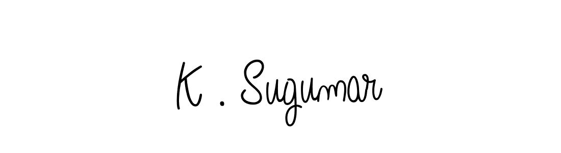 How to make K . Sugumar signature? Angelique-Rose-font-FFP is a professional autograph style. Create handwritten signature for K . Sugumar name. K . Sugumar signature style 5 images and pictures png