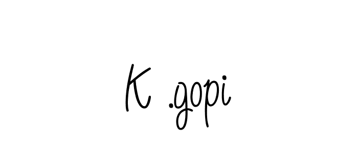 if you are searching for the best signature style for your name K .gopi. so please give up your signature search. here we have designed multiple signature styles  using Angelique-Rose-font-FFP. K .gopi signature style 5 images and pictures png