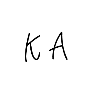 You can use this online signature creator to create a handwritten signature for the name K A. This is the best online autograph maker. K A signature style 5 images and pictures png