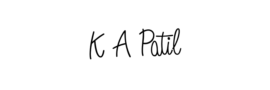 Best and Professional Signature Style for K A Patil. Angelique-Rose-font-FFP Best Signature Style Collection. K A Patil signature style 5 images and pictures png