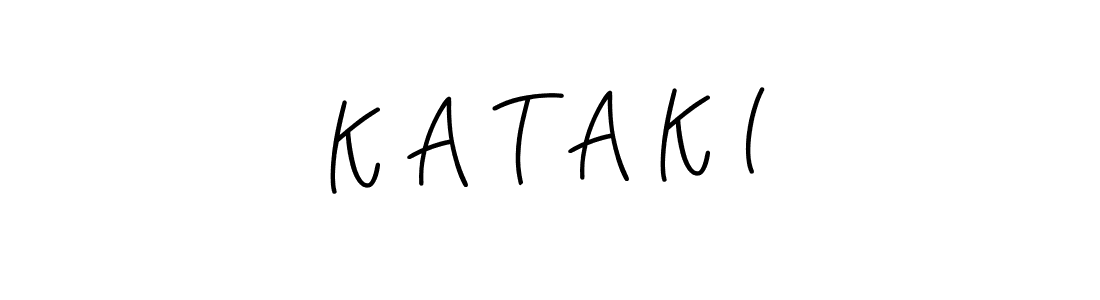 It looks lik you need a new signature style for name K A T A K I. Design unique handwritten (Angelique-Rose-font-FFP) signature with our free signature maker in just a few clicks. K A T A K I signature style 5 images and pictures png