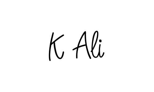 Here are the top 10 professional signature styles for the name K Ali. These are the best autograph styles you can use for your name. K Ali signature style 5 images and pictures png