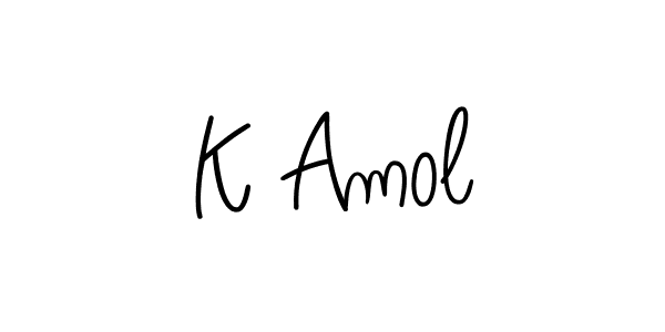 Here are the top 10 professional signature styles for the name K Amol. These are the best autograph styles you can use for your name. K Amol signature style 5 images and pictures png