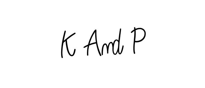 Make a short K And P signature style. Manage your documents anywhere anytime using Angelique-Rose-font-FFP. Create and add eSignatures, submit forms, share and send files easily. K And P signature style 5 images and pictures png