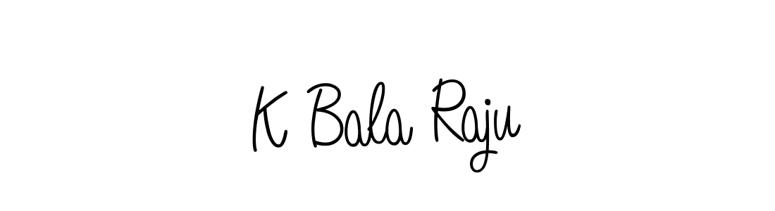 Best and Professional Signature Style for K Bala Raju. Angelique-Rose-font-FFP Best Signature Style Collection. K Bala Raju signature style 5 images and pictures png