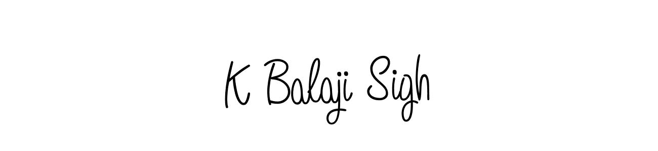 Also You can easily find your signature by using the search form. We will create K Balaji Sigh name handwritten signature images for you free of cost using Angelique-Rose-font-FFP sign style. K Balaji Sigh signature style 5 images and pictures png