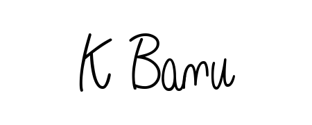 Elevate your brand with a stunning K Banu eSignature. The Angelique-Rose-font-FFP style provides a balanced, flowing aesthetic for everyday signing. K Banu signature style 5 images and pictures png